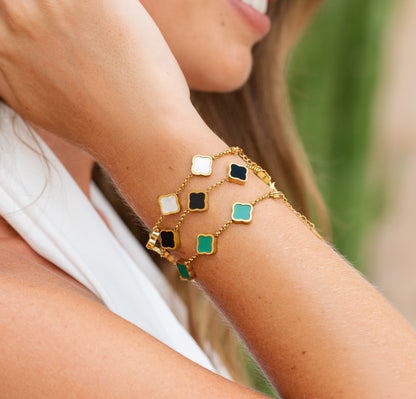 Bracelet trèfle Celine