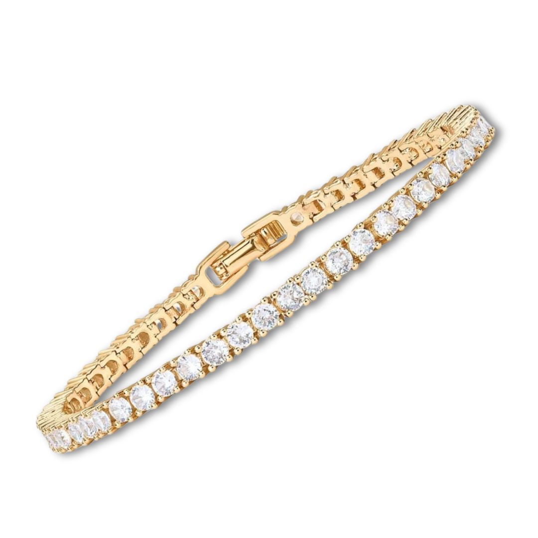 Bracelet tennis en moissanite
