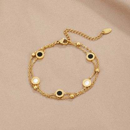 Bracelet Onyx Blanc