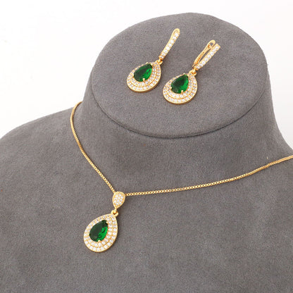 Ensemble collier et boucles d’oreilles ELINA
