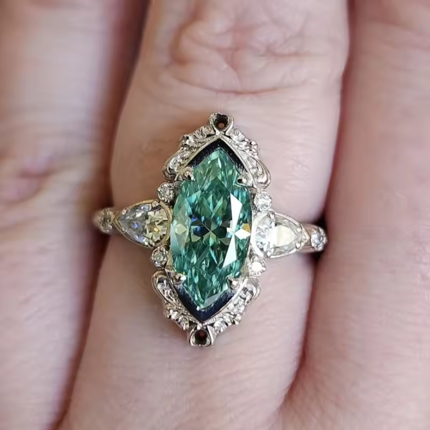 Bague Émeraude Helena