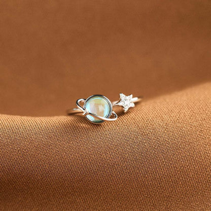 Anneau Étoile & Lune Prestige