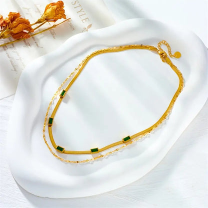 Collier Émeraude Annelie