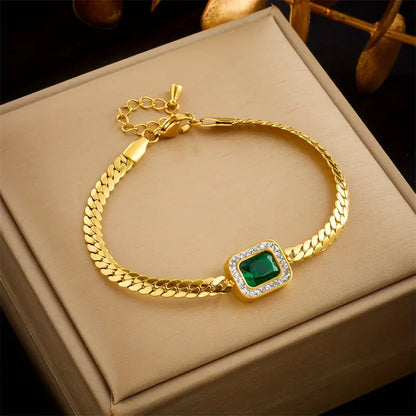 Bracelet Émeraude Emilia