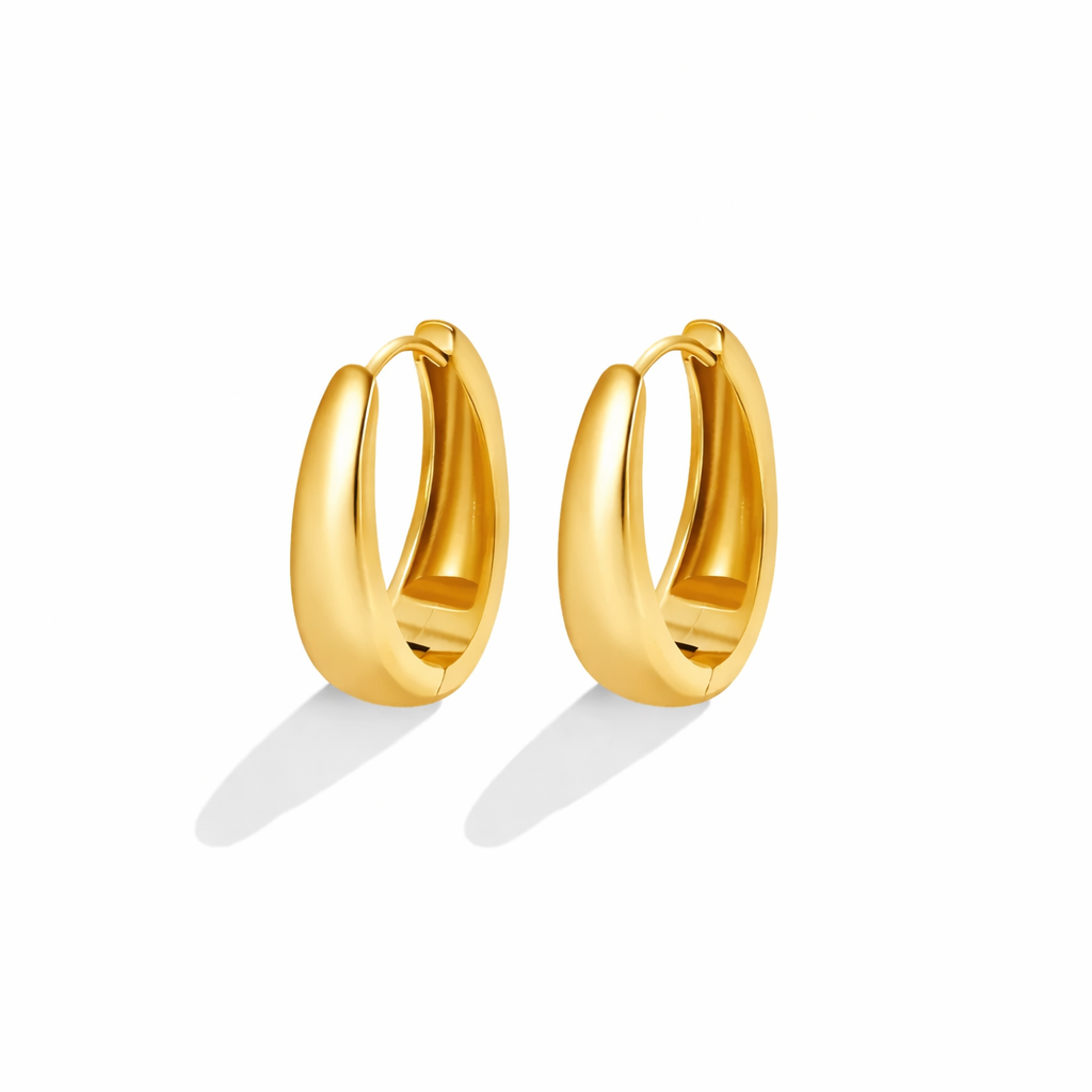 Créoles dorées Valentina