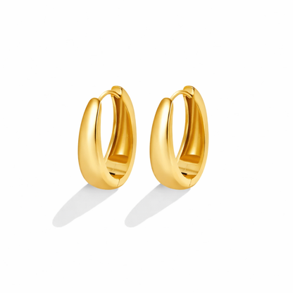 Créoles dorées Valentina