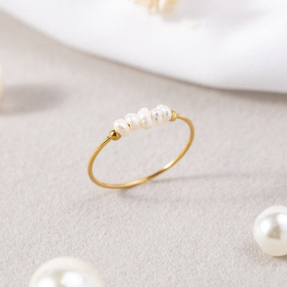 Bague Perle Classique
