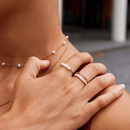 Bague Perle Classique
