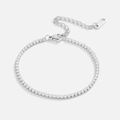 Bracelet Cordelia Tennis Argent