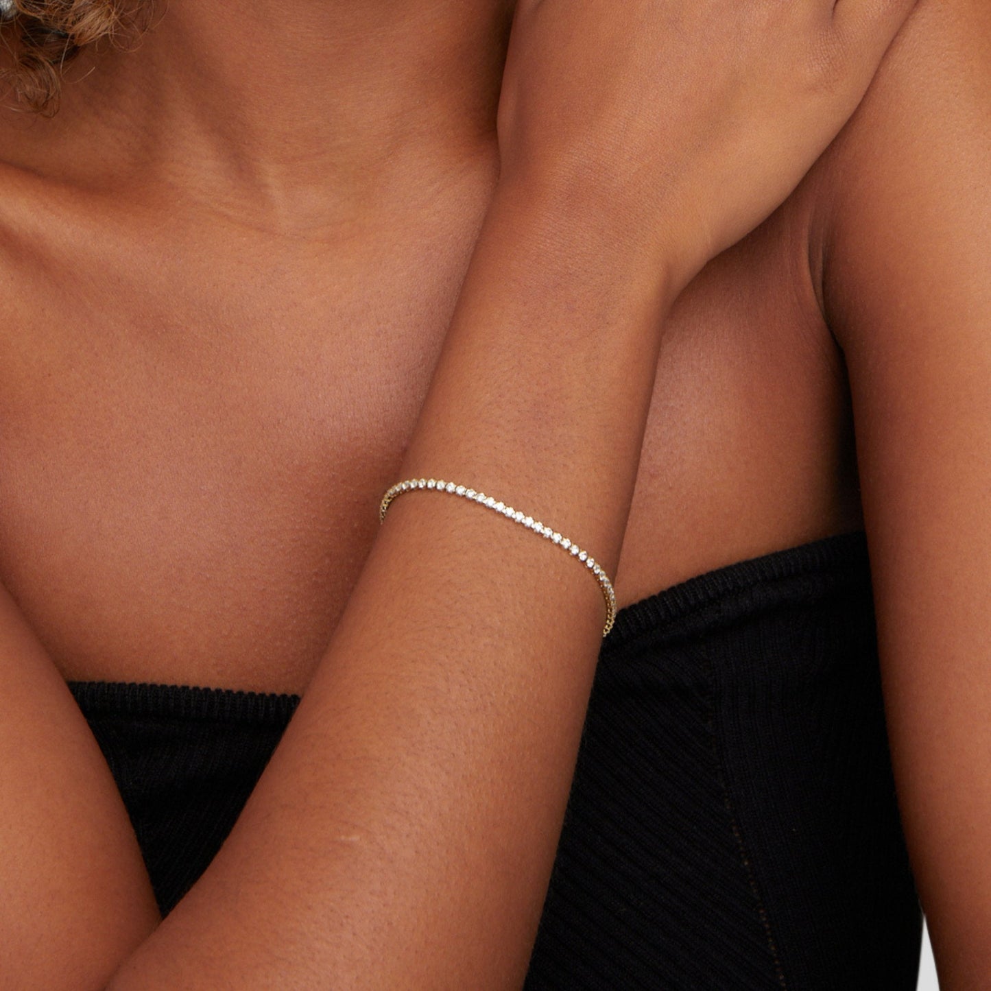 Bracelet Cordelia Tennis Argent