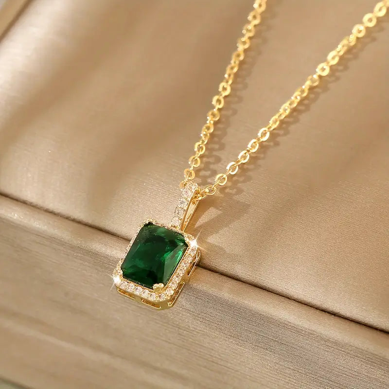 Collier Émeraude Miriam