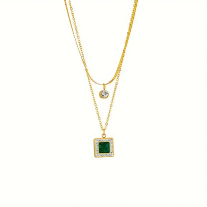 Collier Émeraude Klára