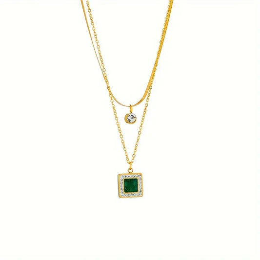 Collier Émeraude Klára