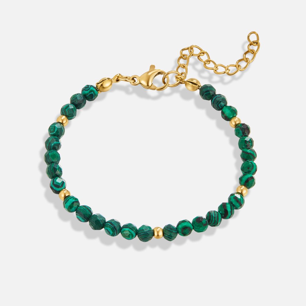 Bracelet Émeraude Perlé