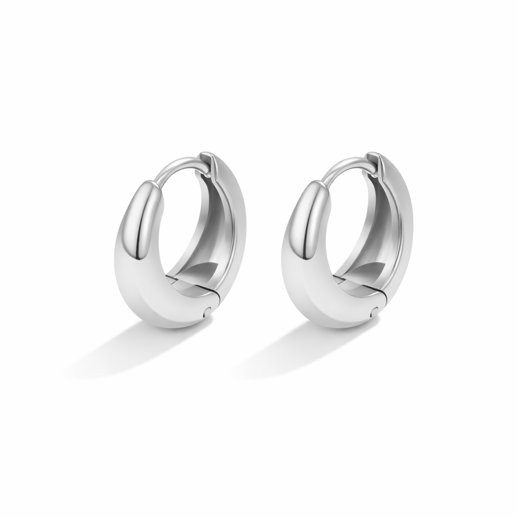 Créoles Audrey argent