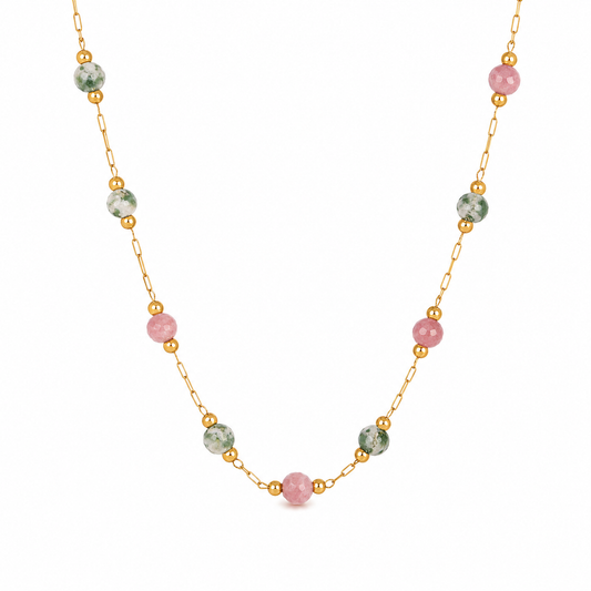 Collier Lulu en Pierres Perles Spring