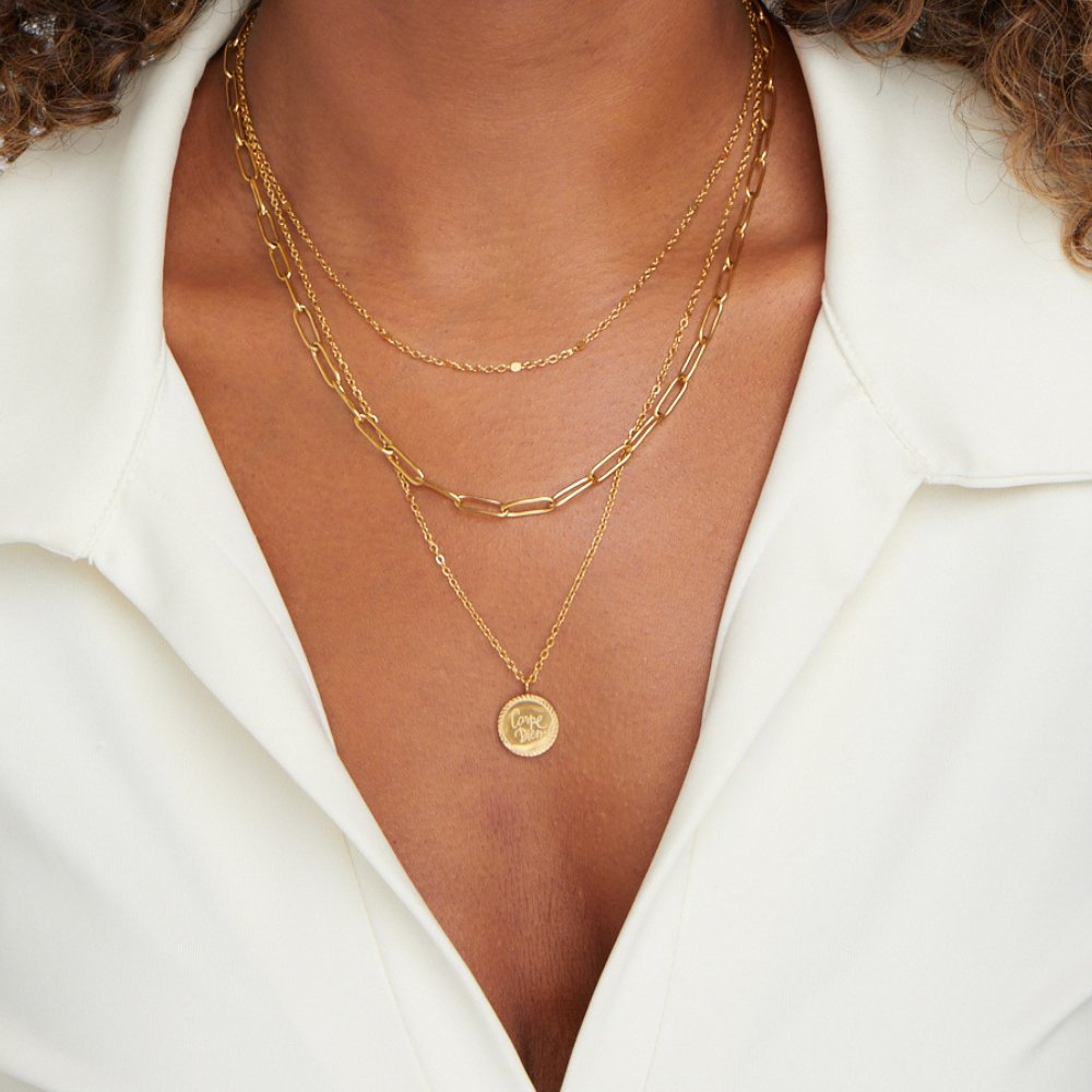 Collier Geya à Pièces Superposé