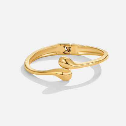 Bracelet Jonc Goutte Dorée