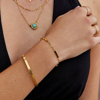 Bracelet Hailey Chaîne Dorée