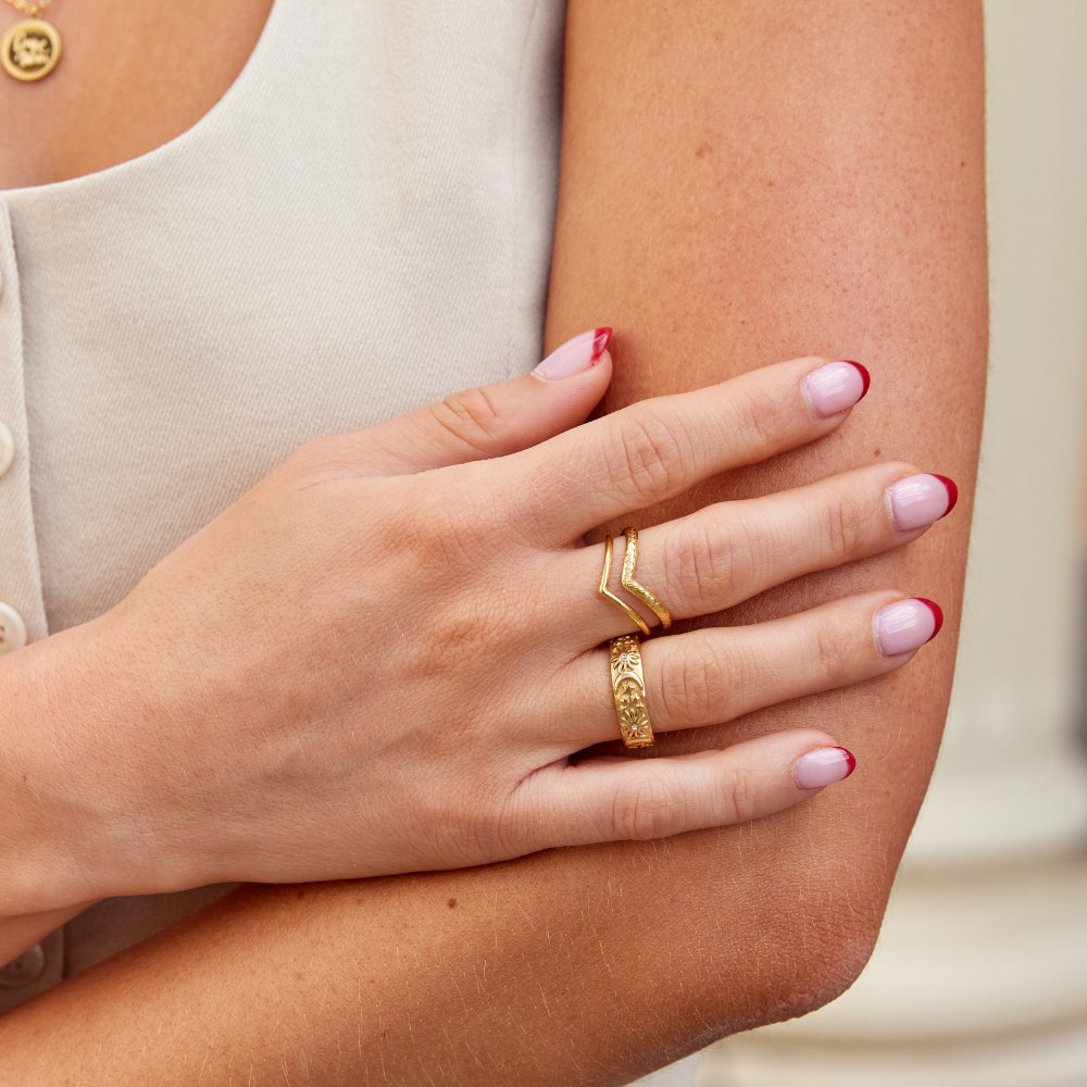 Bague Harper Enroulée