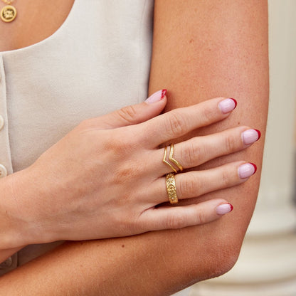 Bague Harper Enroulée