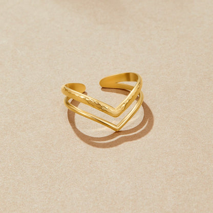 Bague Harper Enroulée