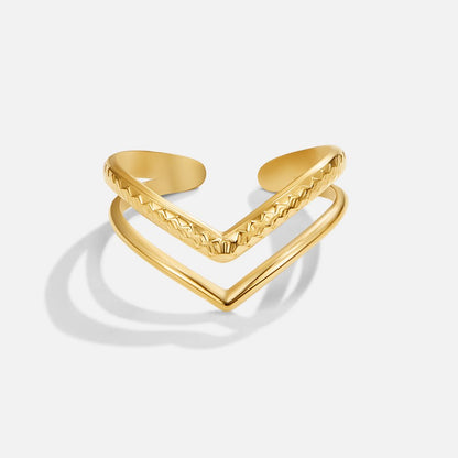 Bague Harper Enroulée