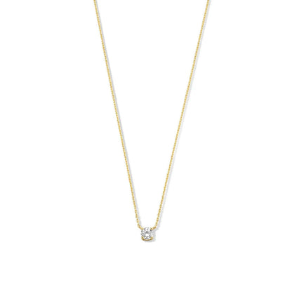 Collier Cléa Moissanit Sten