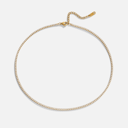 Collier Cordelia en Cristal Or