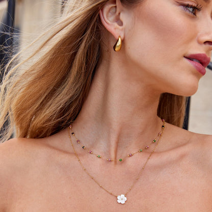 Collier Lulu en Pierres Perles Spring