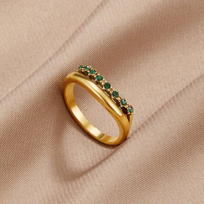 Bague Marissa Vert Émeraude