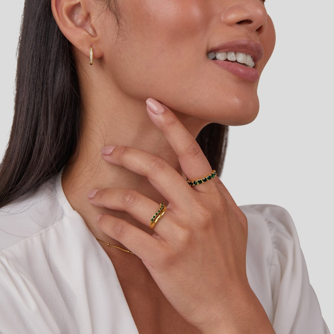 Bague Marissa Vert Émeraude