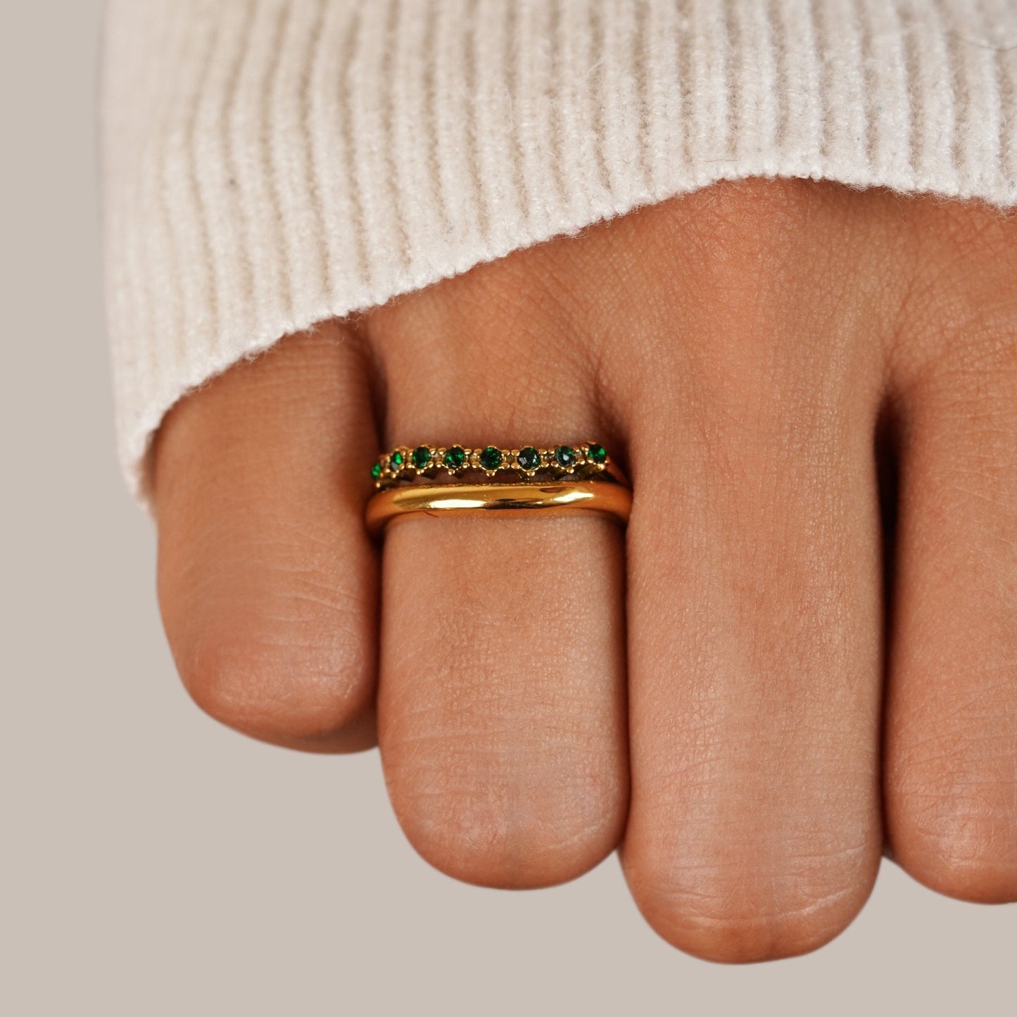 Bague Marissa Vert Émeraude