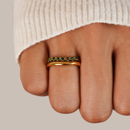 Bague Marissa Vert Émeraude