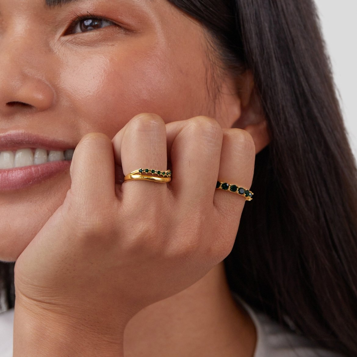 Bague Marissa Vert Émeraude
