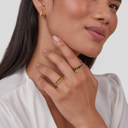 Bague Marissa Vert Émeraude