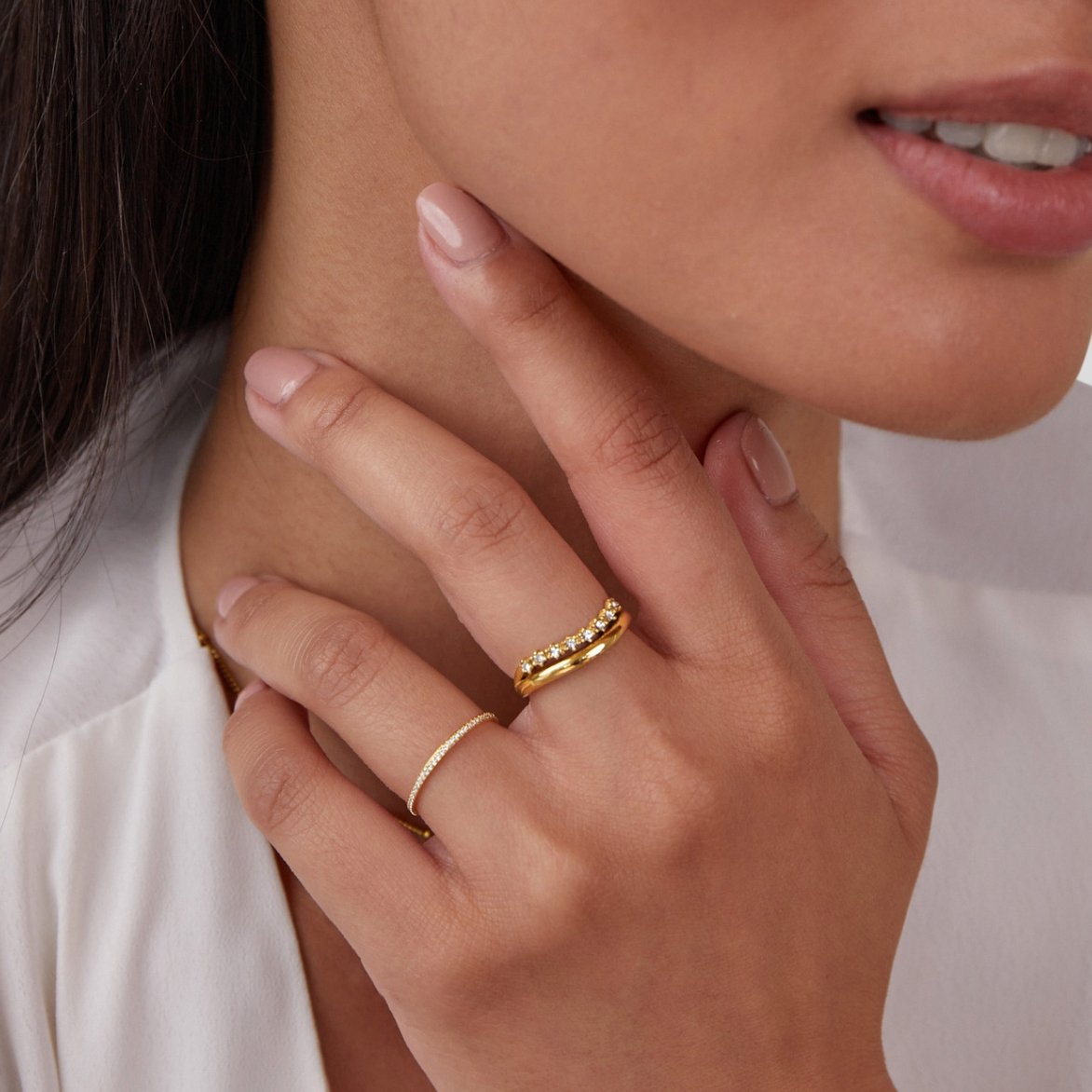 Bague Marissa Blanche