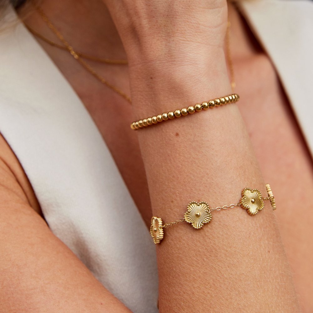 Bracelet Niloya Perlé Doré