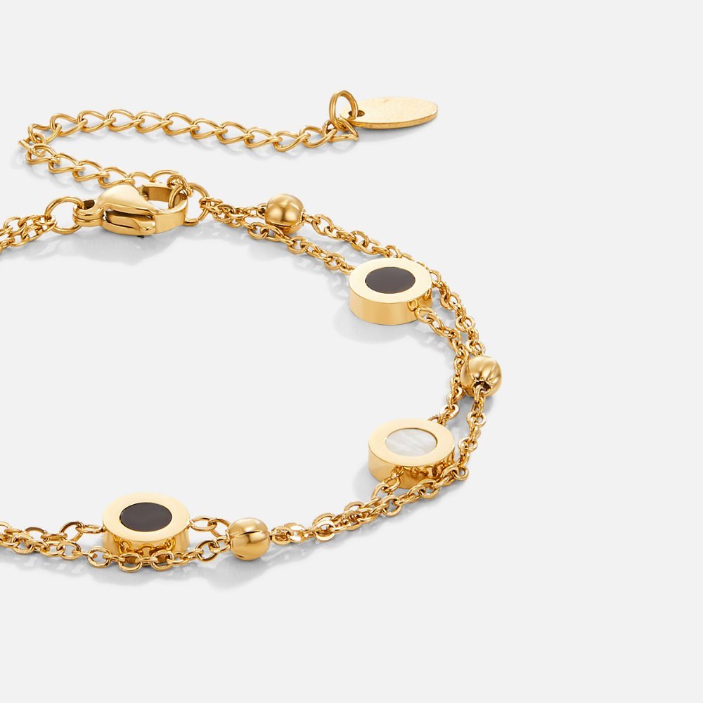 Bracelet Onyx Blanc