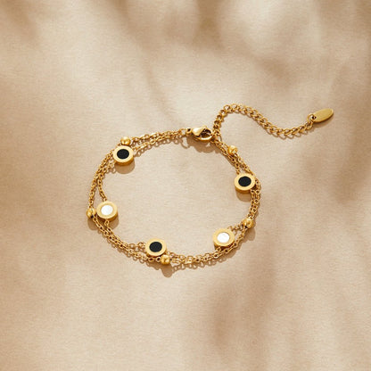 Bracelet Onyx Blanc