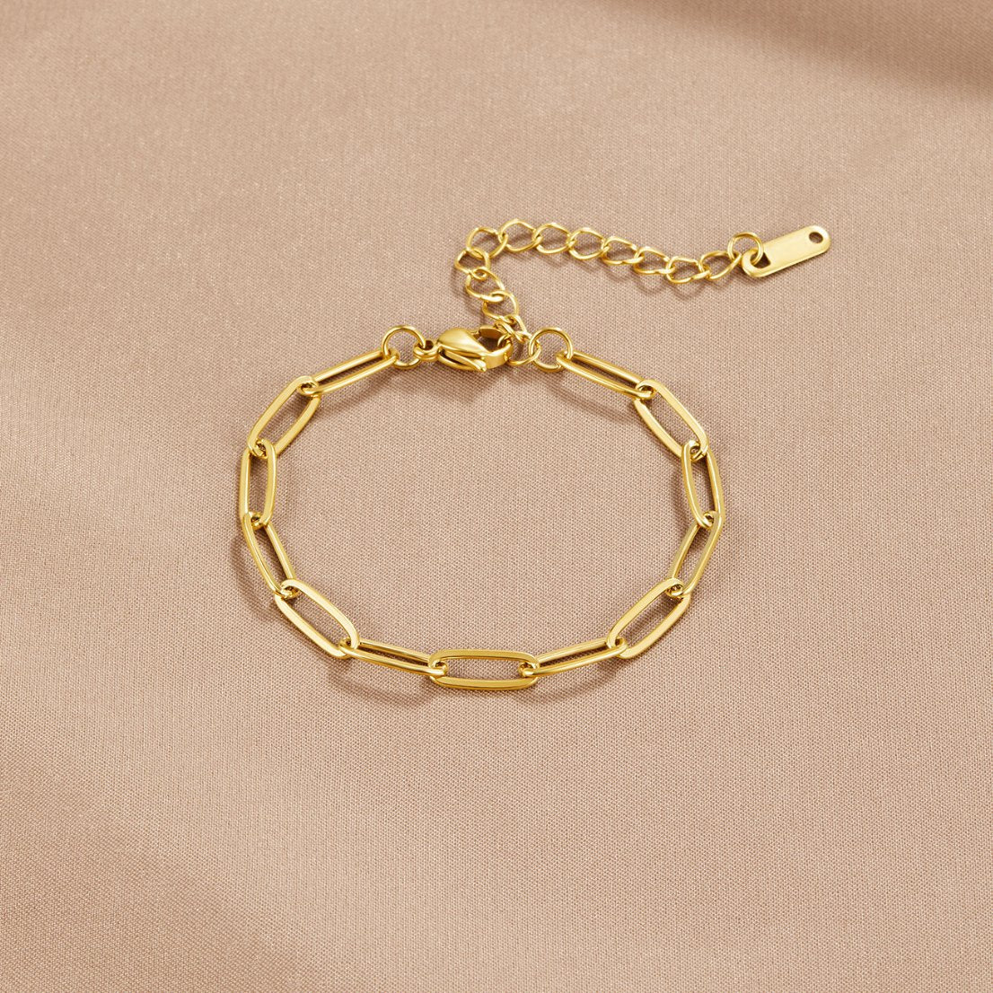 Bracelet Trombone Doré