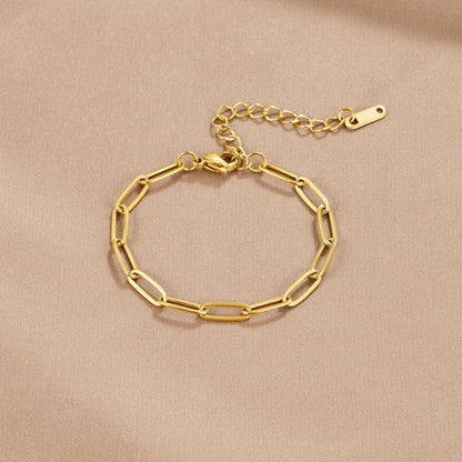 Bracelet Trombone Doré