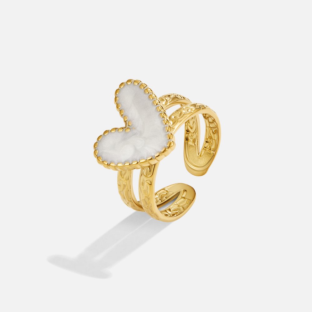 'Pure Heart' Bague en Or