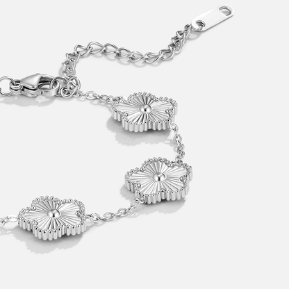 Bracelet Trèfle Argent