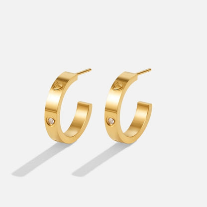 Créoles petit cœur