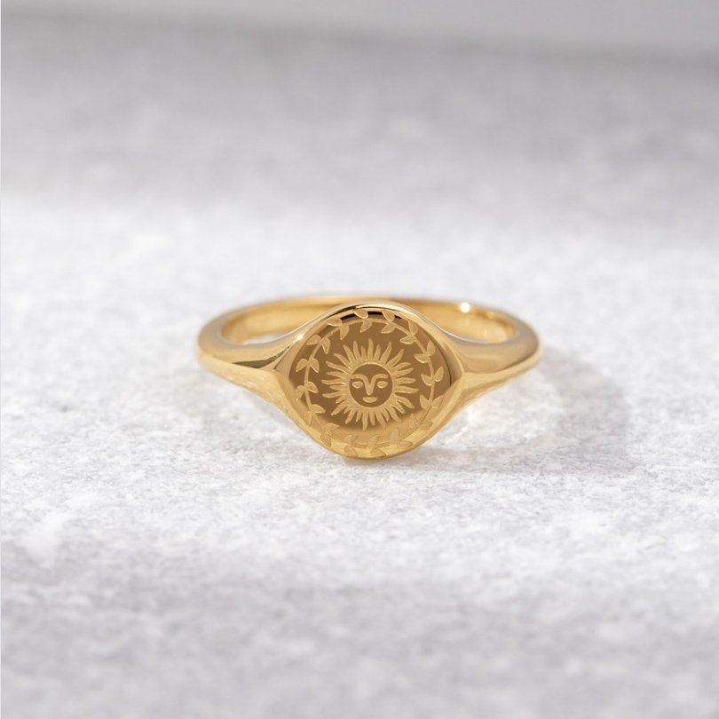 Bague Solstice Dorée