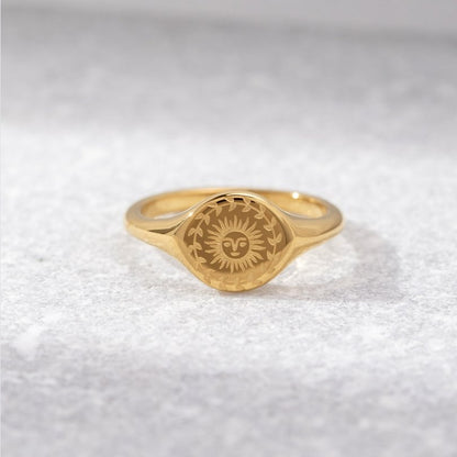 Bague Solstice Dorée