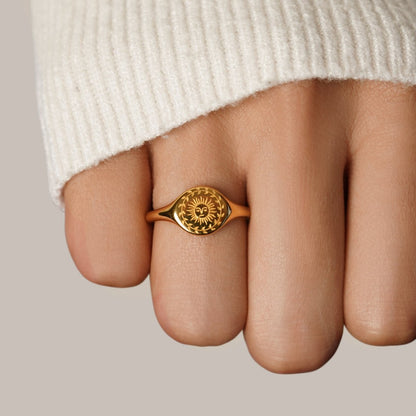 Bague Solstice Dorée