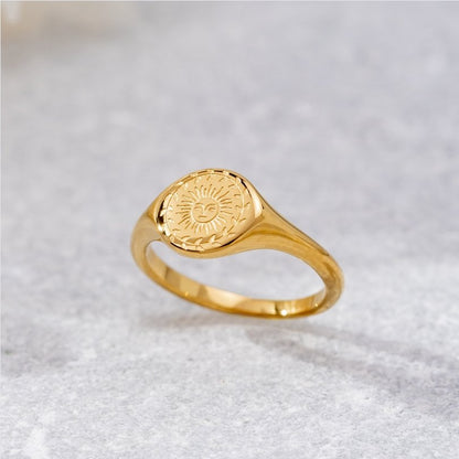 Bague Solstice Dorée