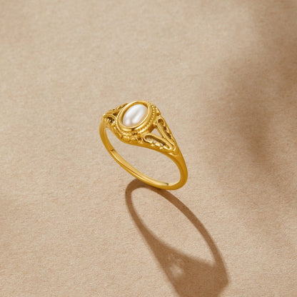 Bague Perle Royale Vintage